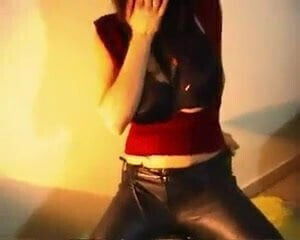 A horny leather ass1