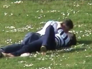 Naughty couple having sex in public and caught on cam