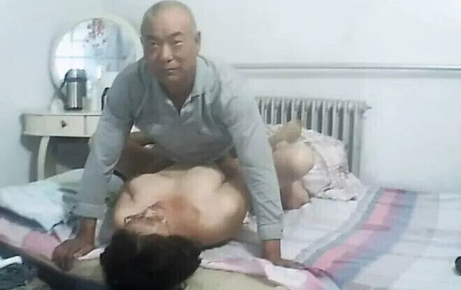 Amateur Asian Granny Grandpa Homemade