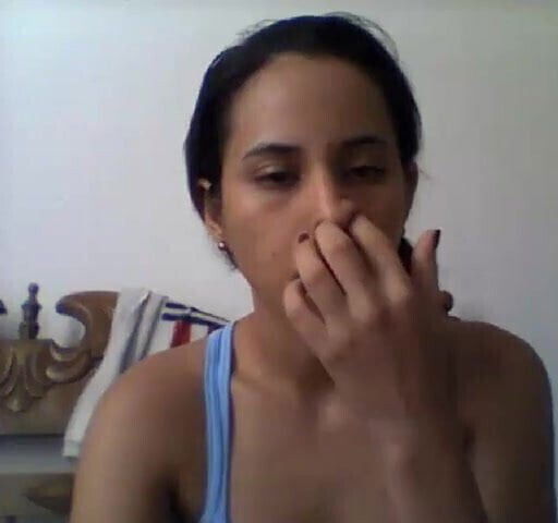 Pink cotton panties webcam