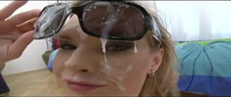 Nice cum glasses you have there