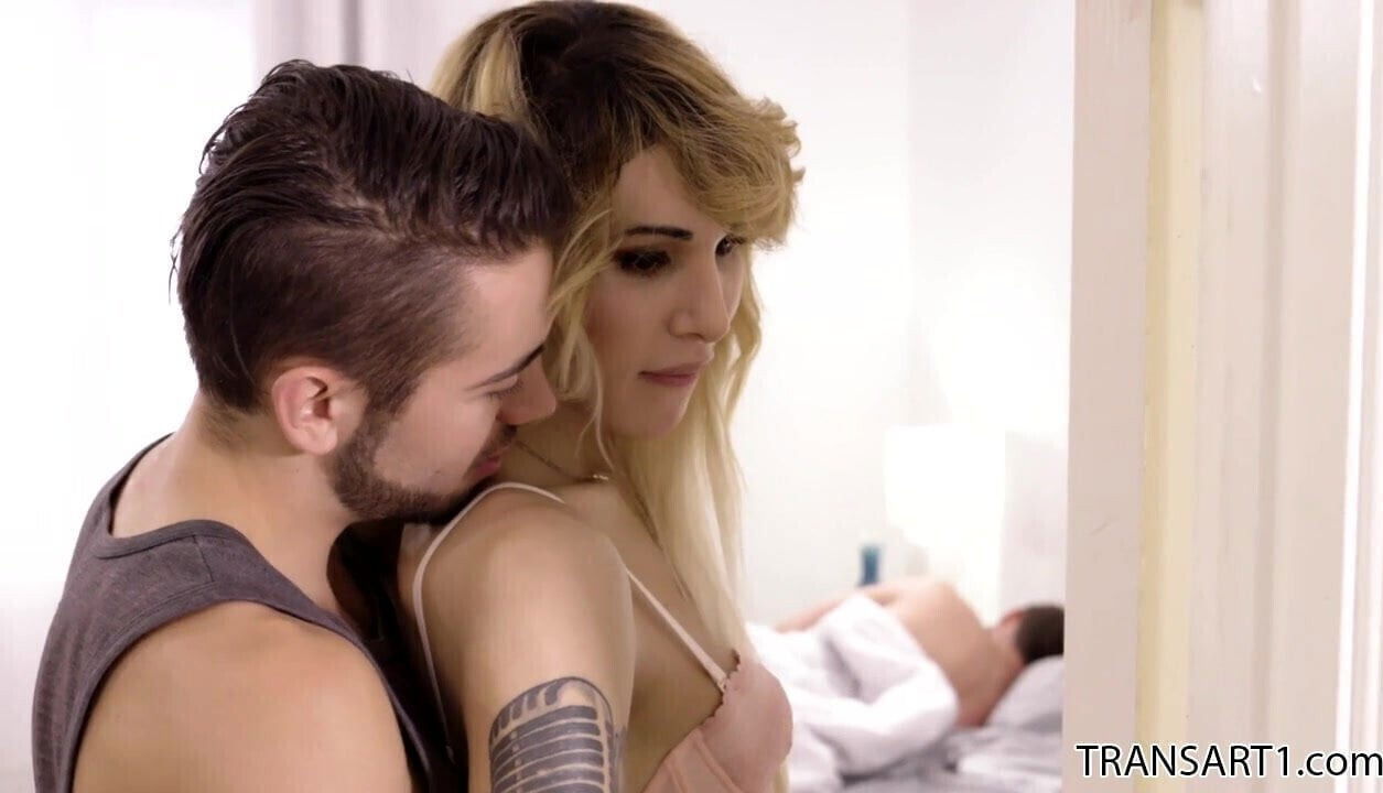 Skinny shemale doing adultery