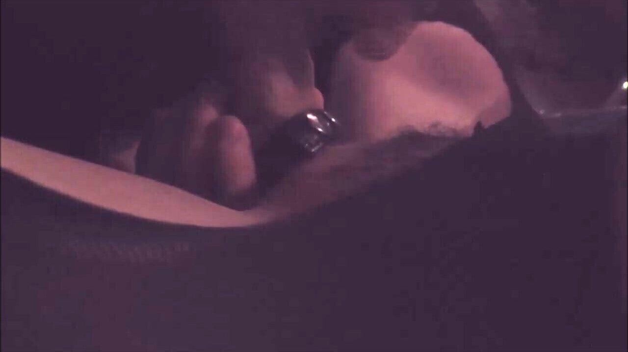 I blow his nice fat dick