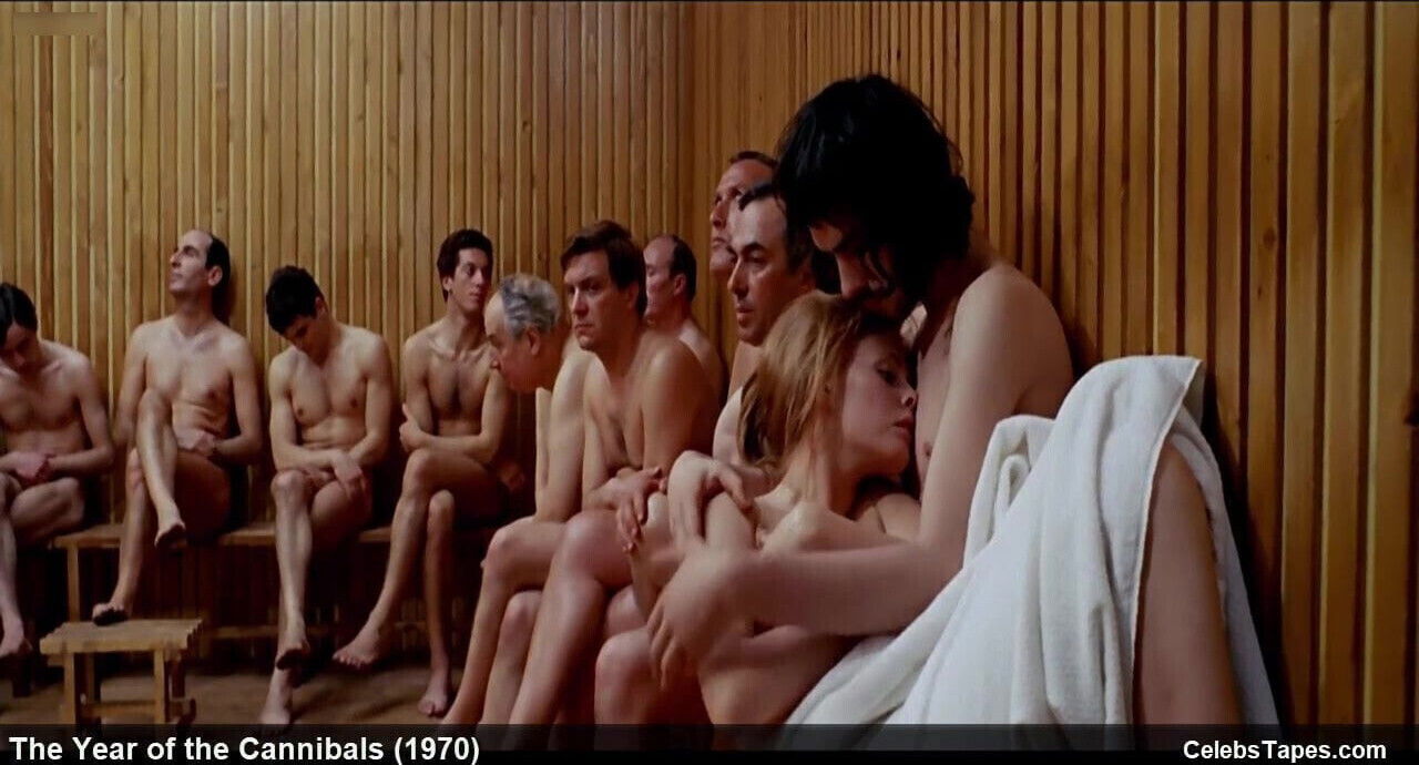 celebrity actress Britt Ekland naked erotic movie scenes