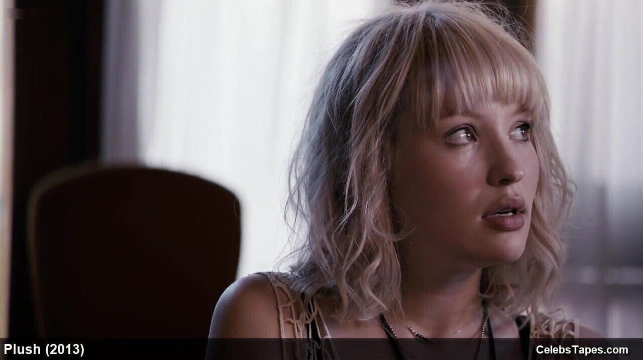 Emily Browning nude doggy style video