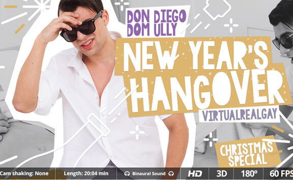 Dom Ully & Don Diego in New Year's Hangover - SexLikeReal Gay