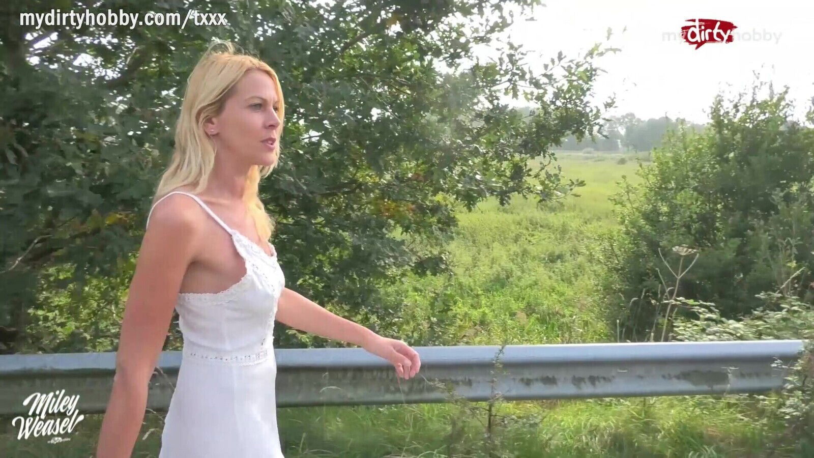 MyDirtyHobby - Hot German MILF picked up and creampied POV