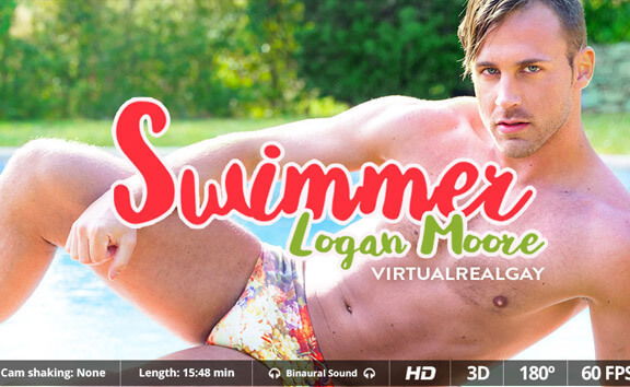 Logan Moore in Swimmer - SexLikeReal Gay