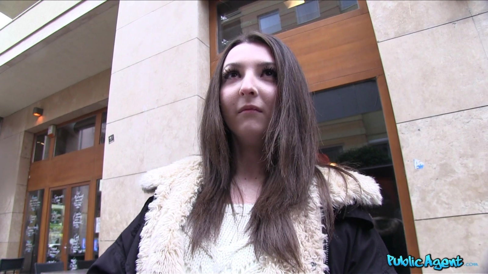 Sweet love making ends with a facial for amateur Amy White