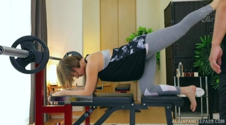 Good looking Imai Kaho turns around to be fucked by her boss