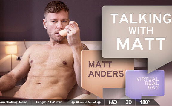 Matthew Anders in Talking With Matt - SexLikeReal Gay