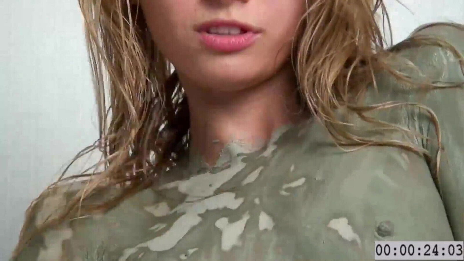 Camoflage Paint Girl