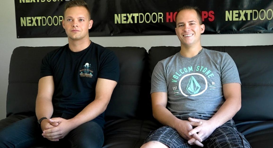 Justin Weston & Richard Buldger in Casting Hardcore: Justin Weston & Richard Buldger - NextdoorWorld