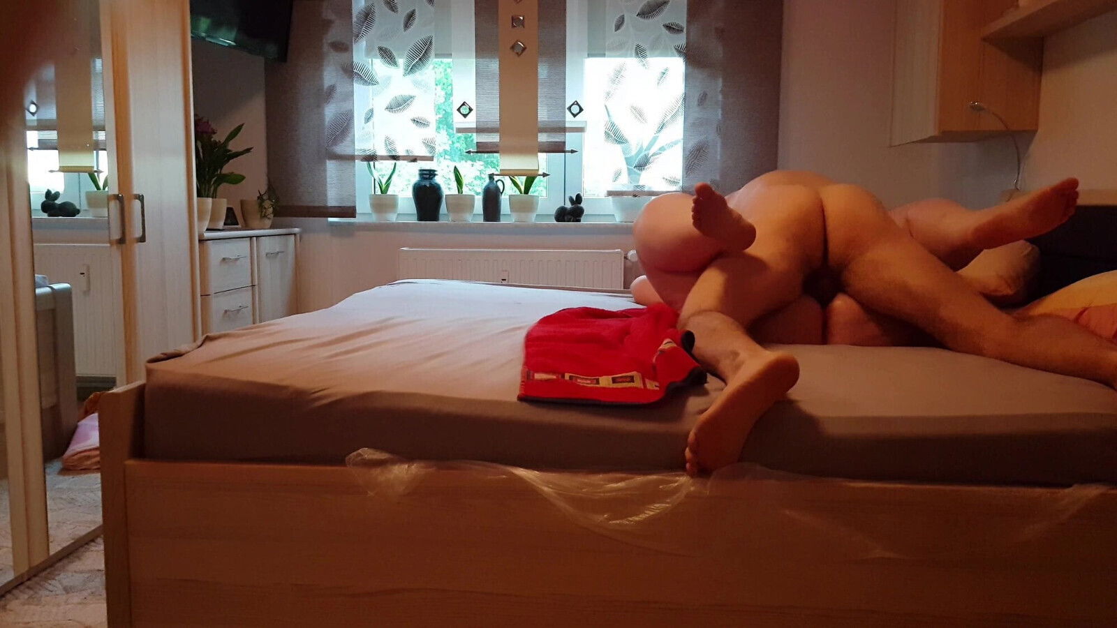 BBW with huge ass riding big cock und fucked hard