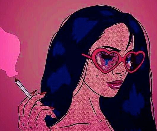 Shemale Smoker Fetish Delight