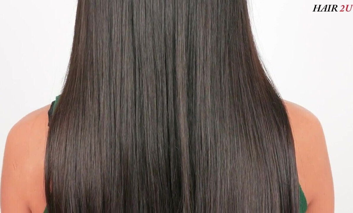 got amazed by beautiful long hair