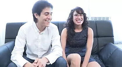 Experienced couple teaches young lovebirds