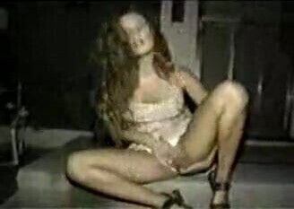 Amateur Gabrielle Masturbating on Porch