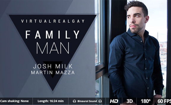 Martin Mazza & Josh Milk in Family Man - SexLikeReal Gay