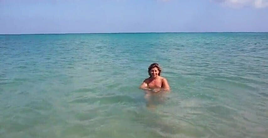 Lisa Sparrow in seaside