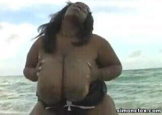 Sexy Simone Fox 6 at the beach