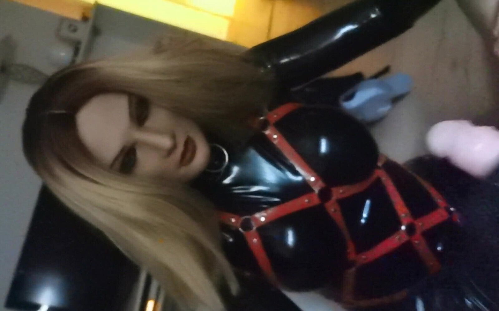 Svenja sucks and wanks chubby cock