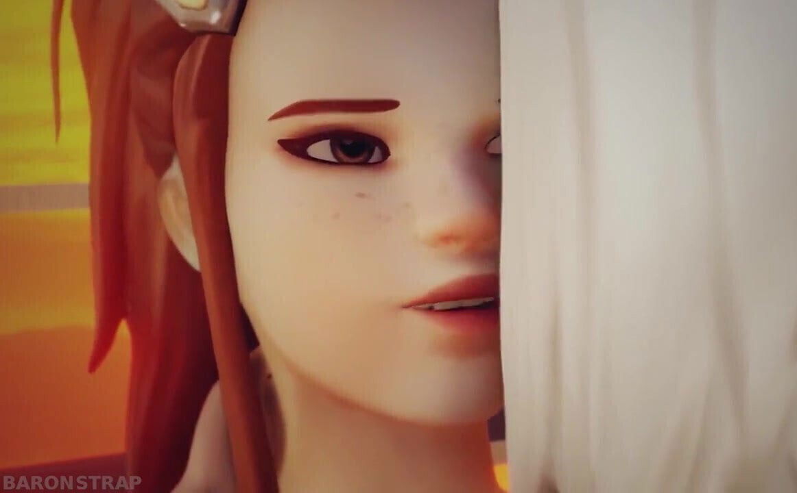 Overwatch Ashe having some BDSM Fun with Brigitte