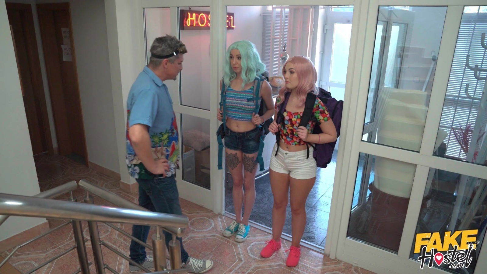 Intense threesome with slutty Lovita Fate Mishelle Klein