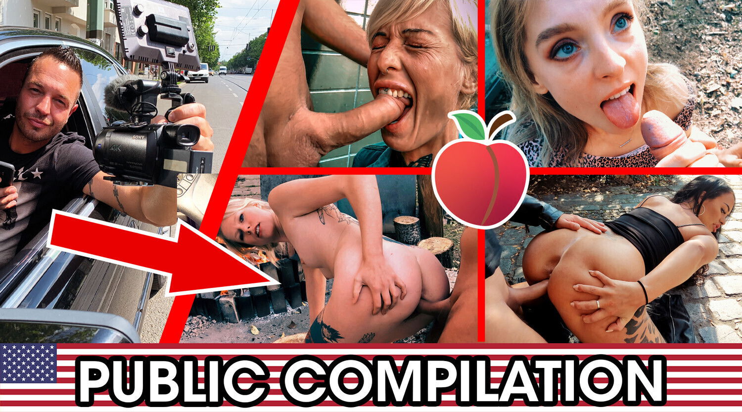 Pick-up artist OUTDOOR FUCK COMPILATION! Dates66.com