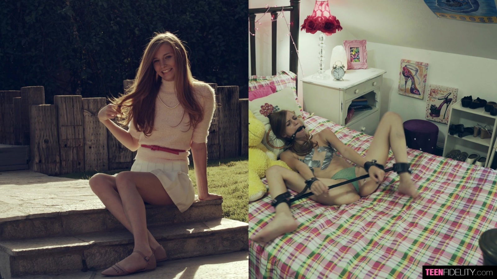 Hardcore fucking with skinny amateur teen Parker