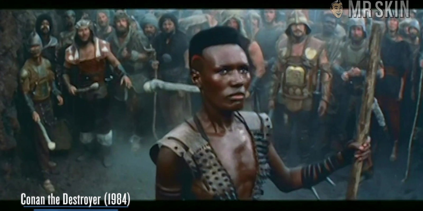 Check pretty black sweetie Grace Jones loves flashing titties