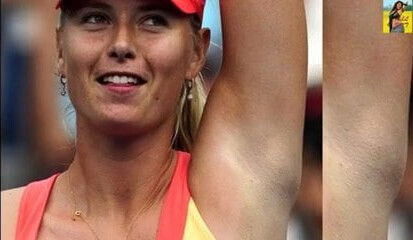 Sharapova dream sexy Armpits (Heavenly taste, Heavenly smell