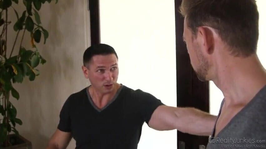 Wife double penetrated husband neighbour