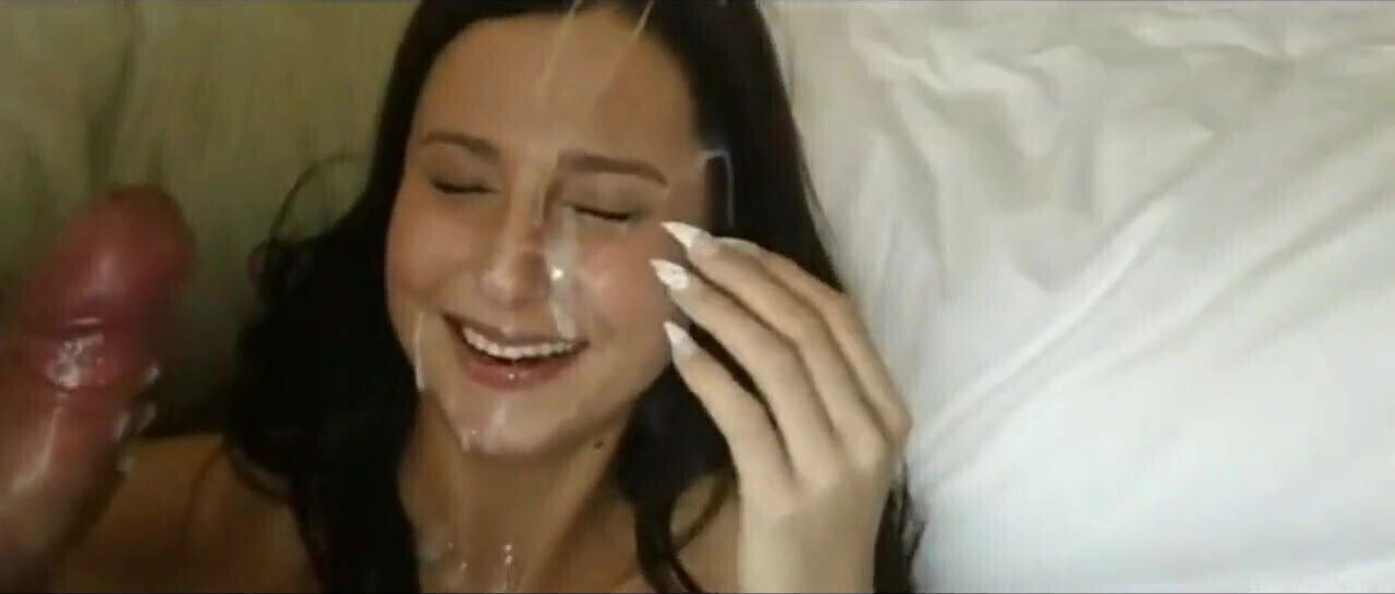 Huge stripes brunette