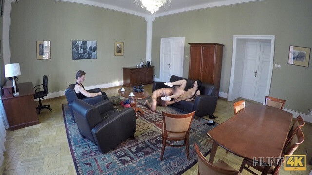 HUNT4K. Brunette colleen needs cash ring satisfies