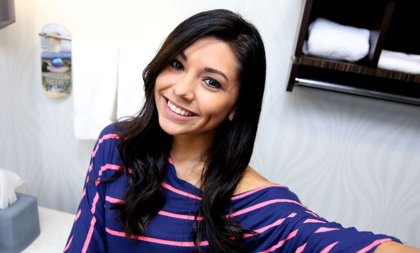 Young Petite Latina Teen Fucked Bathroom Sink