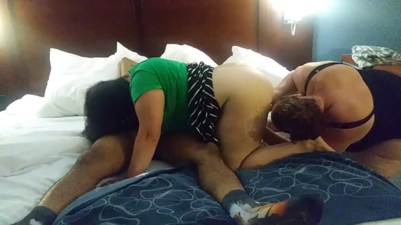 White Wife some with Eating