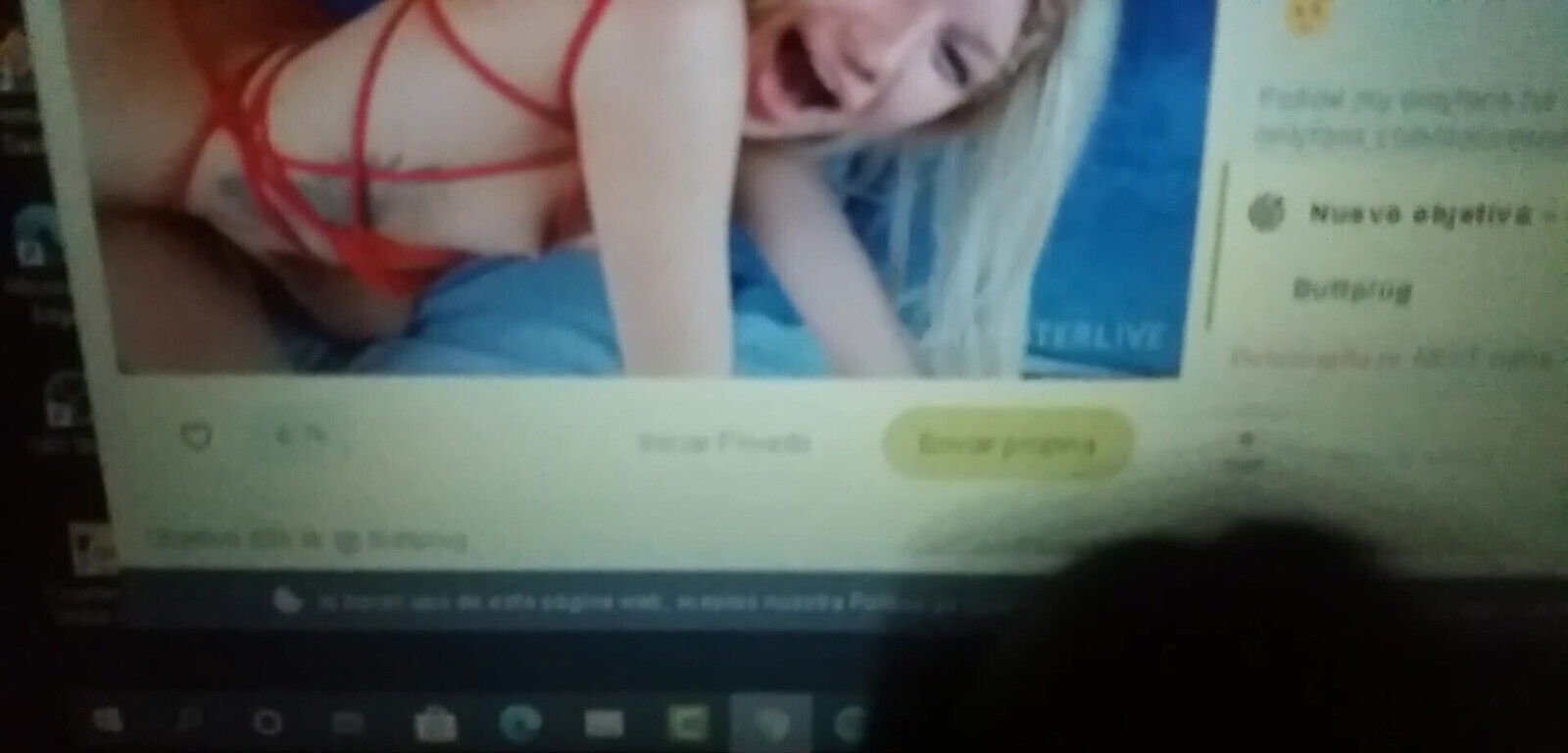 masturbating running...