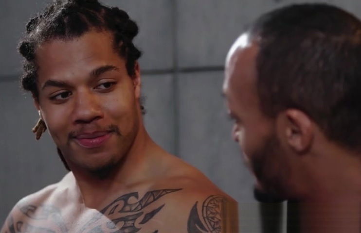 Dillon Diaz blows Floyd Johnson before being rawrailed rough