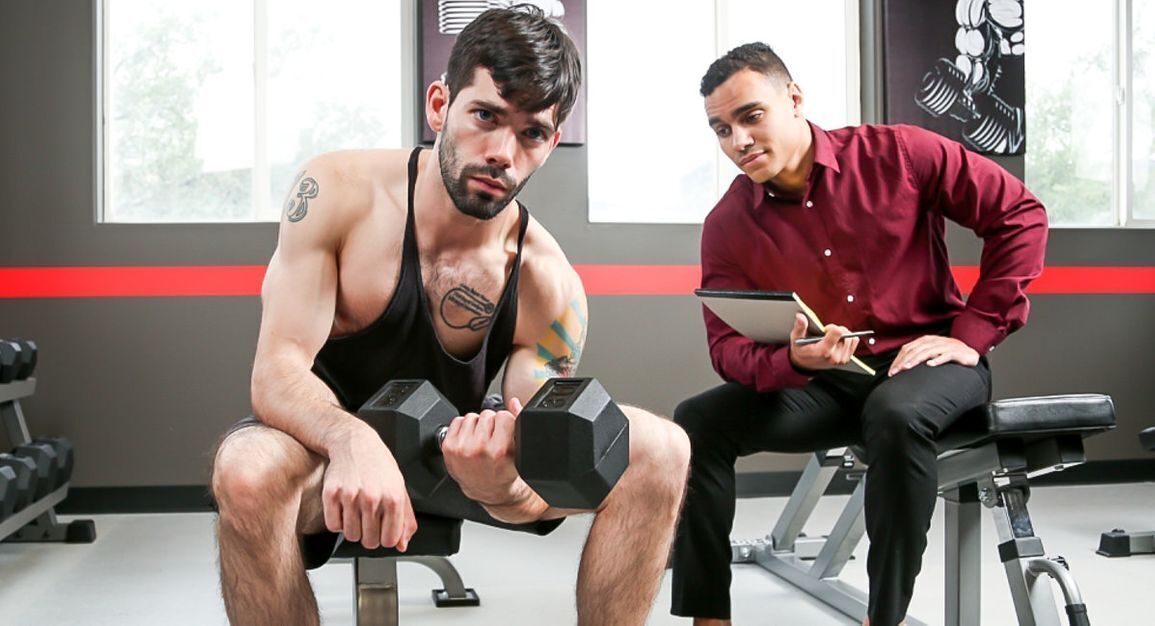 Anthony Moore & Julian Brady in Moore Gym Recruits - NextdoorWorld