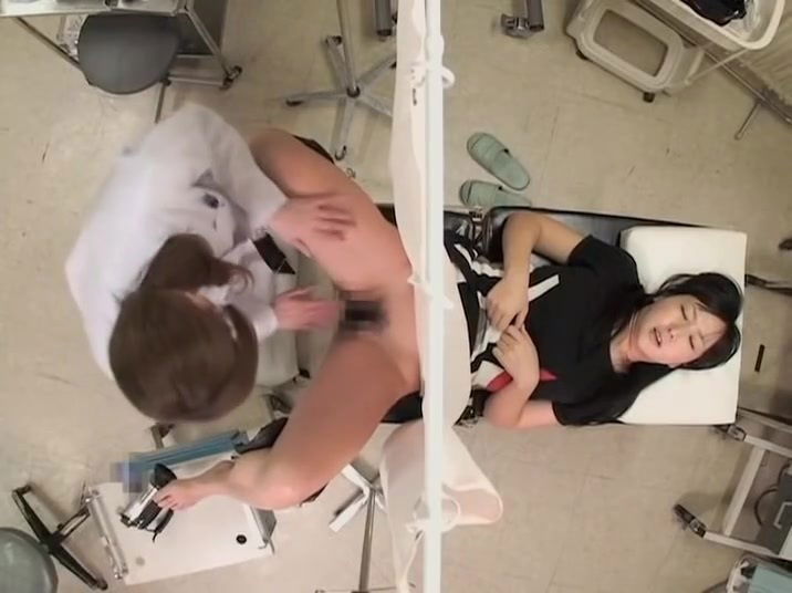 teen fucked with dildo during pussy exam