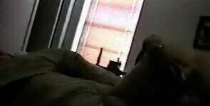 tapes herself masturbate