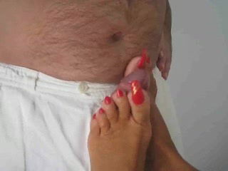 Lady Barbara - Footjob