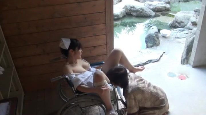 Hottest Japanese girl Mai Tsuruta in Amazing Nurse, Outdoor JAV movie