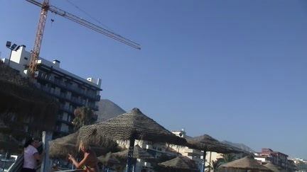 two fellas pick-up angels on the beach and fuck 'em