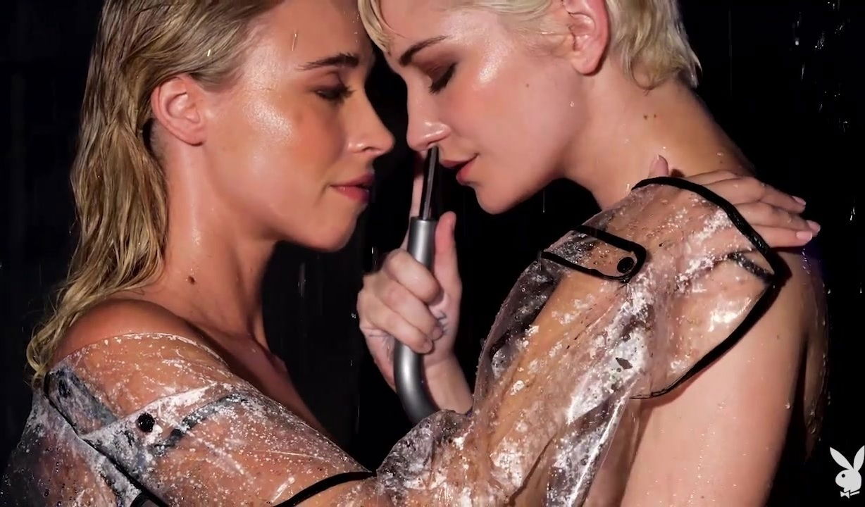 Skye and Riley in Shower Kisses - PlayboyPlus
