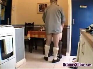 Grandpa having wiyh grandma