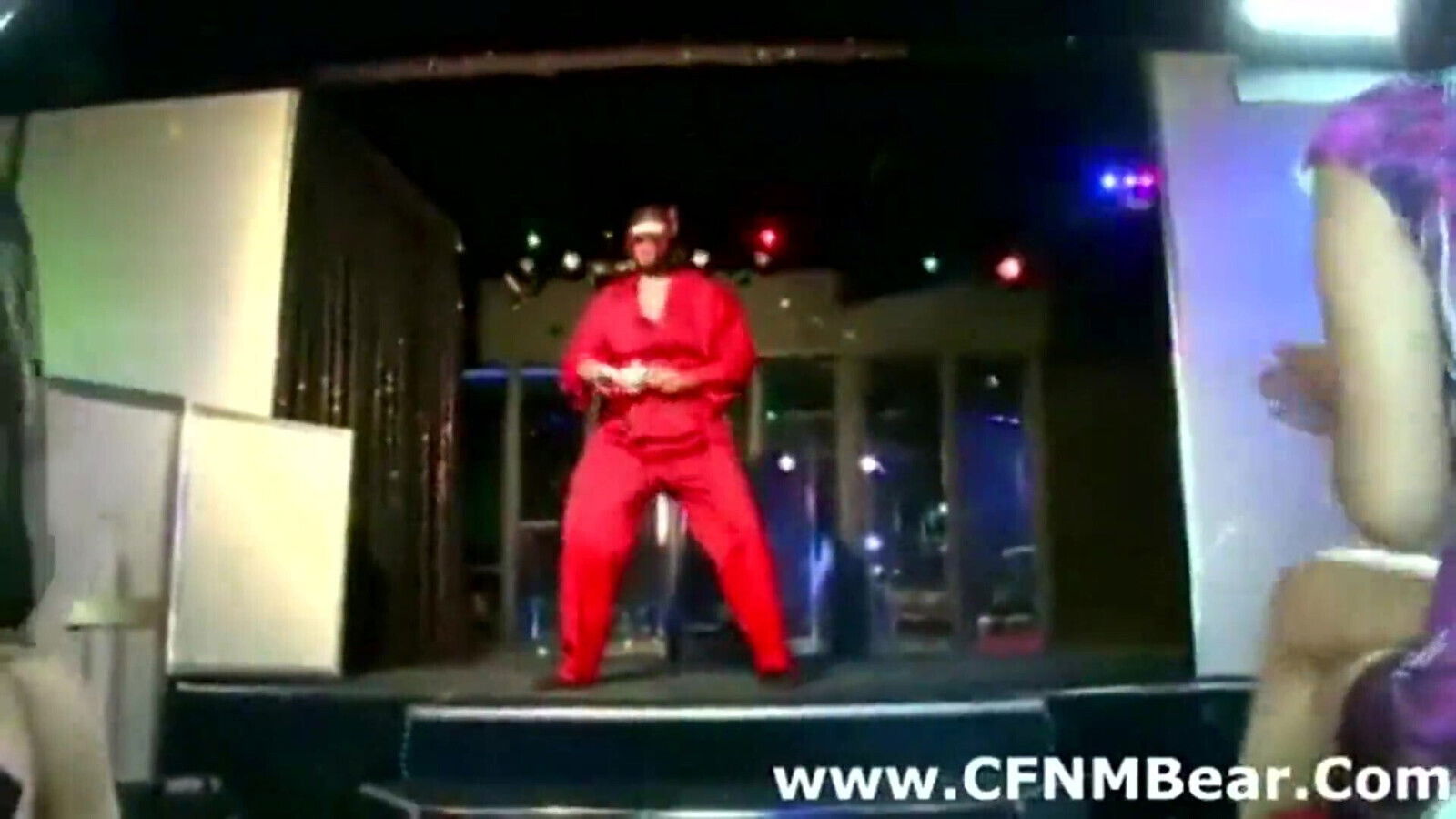 Male stripper sucked CFNM party girl until cums