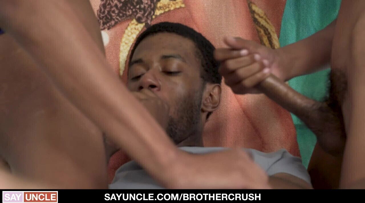 BrotherCrush - Horny Guy Ramming Identical Teen Boys