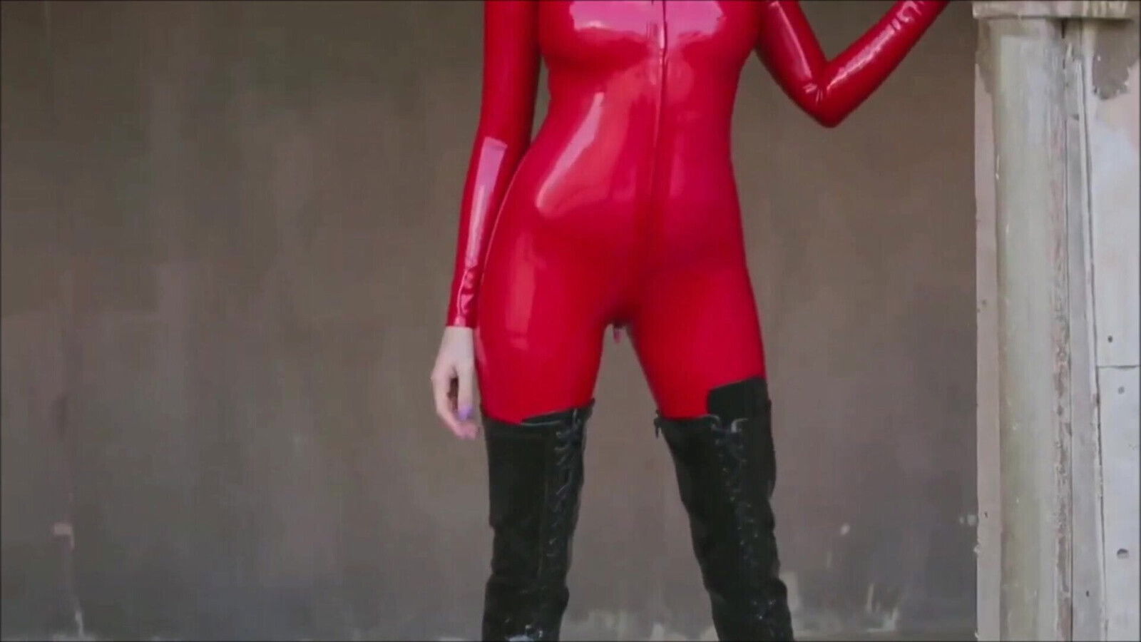 Cherry Latex Girl